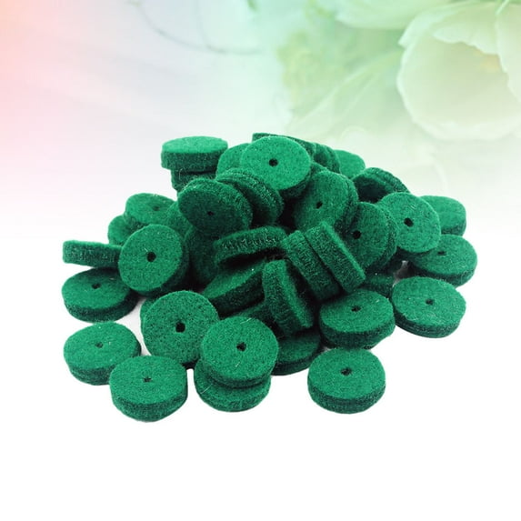 HEALEEP 90Pcs Piano Washer Protect Drum Cymbals Felt Synthetic Material Instrument Repair Parts