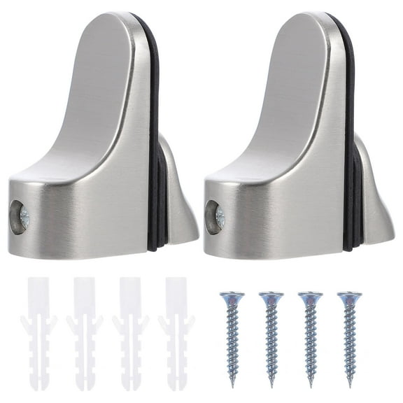 HEALEEP Adjustable Supports Clip Silver 2Pcs 11.8X1.97X0.98in