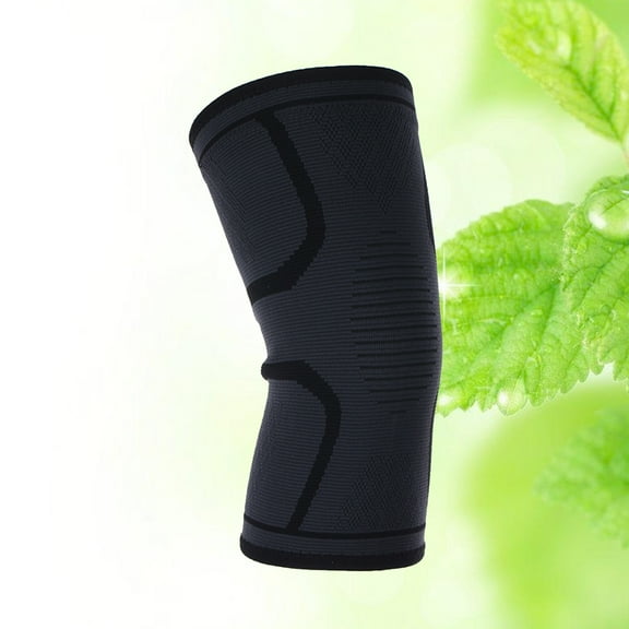 HEALEEP Anatomically Shaped Knee Pad for Athletes Cross Training and Gym Workouts 1Pack Nylon