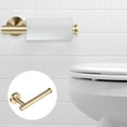 thumbnail image 1 of HEALEEP Bathroom Shelf Golden Rectangular Creative Versatile Rack 1Pack for Household Hotel Bathroom Storing Items, 1 of 7