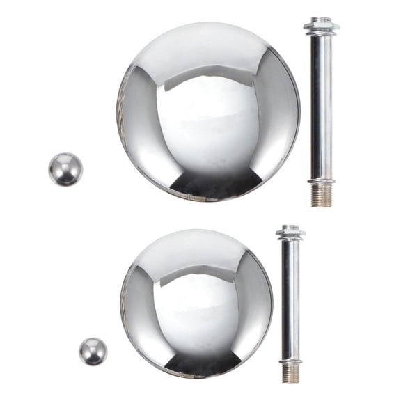 HEALEEP Bird Rings Toys 2Pcs Silver Stainless Steel Parrot Training Toy for Improvement