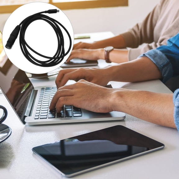 HEALEEP Computer Audio Adapter Cable Computer Audio Cable Audio Connecting Cable Microphone Cable