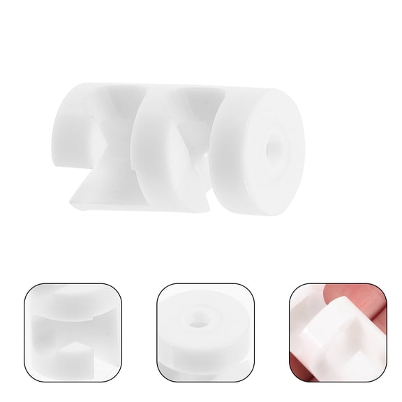 HEALEEP Cord Grip Clamp 4Pcs Plastic for Securing Power Cords in Commercial Spaces 1.4X0.8X0.8in