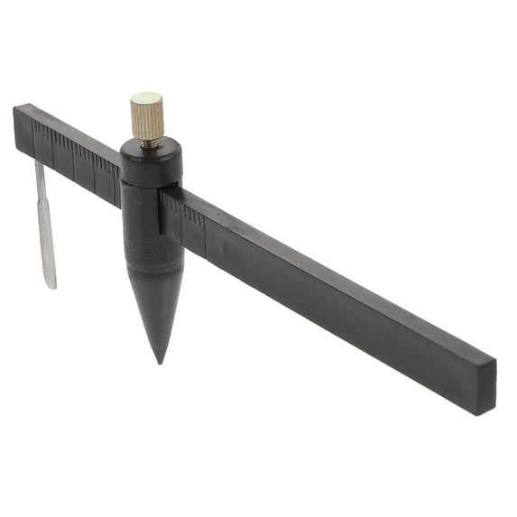 HEALEEP Black Circular Compass Cutter Set, .2 x 3.0 x 0.6 Inch, and Easy to Use