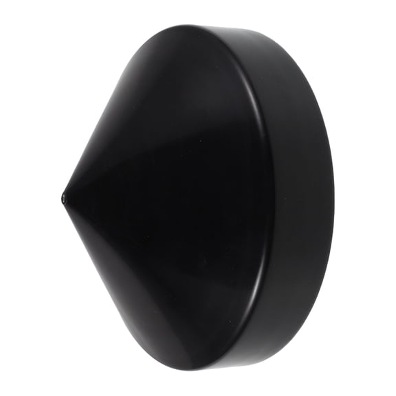 HEALEEP Dock Piling Caps Black PP Cone Design for Marine Posts and Boat Lifts Durability