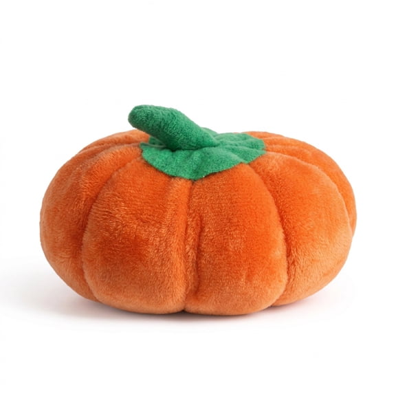 HEALEEP Pumpkin Plush Squeaky Dog Toy, Soft Chew Toy for Dogs, Interactive Training Puppy Toy for Fall and Season