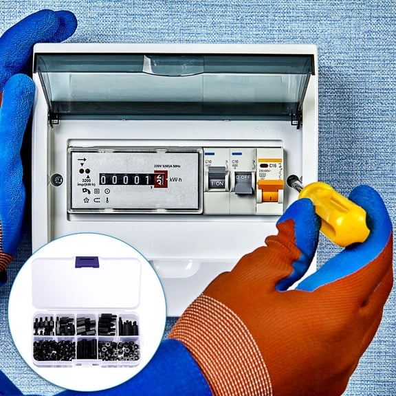 HEALEEP Drone Accessories 180Pcs Nylon Screws Assortment Kit For Pcb Spacer