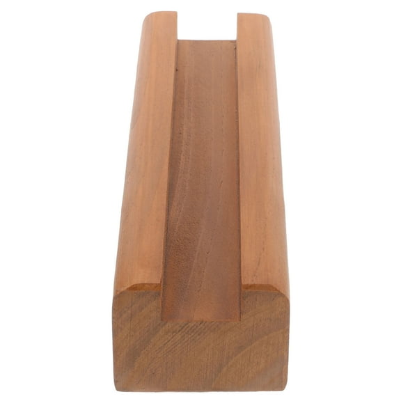 HEALEEP Floor Mirror Stand Support for Large Mirror 1Pcs in Brown Wood