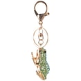 thumbnail image 1 of HEALEEP Rhinestone Frog Keychain Car Key Backpack Charm Pendant Hanging Decoration, 1 of 8