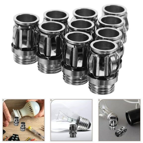 HEALEEP G4 Lamp Hardware Fixtures with M10 Threaded Light Fastener Holder for Secure Bulb Socket
