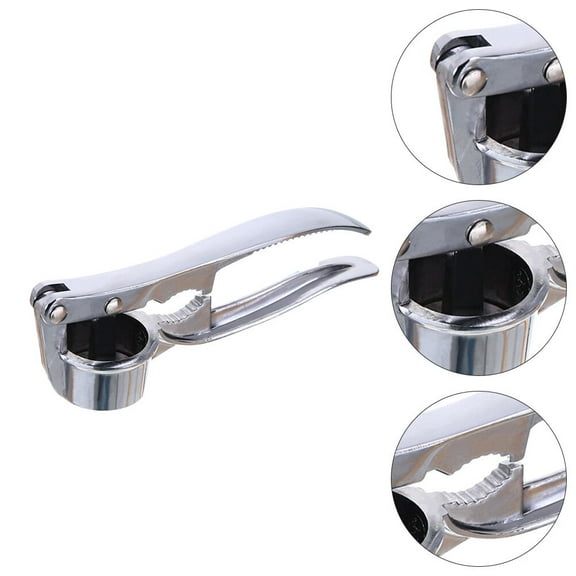 HEALEEP Garlic Chopper Multi-Functional Manual Stainless Steel Tool 1Pcs for Home Cooks Cooking