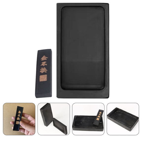 HEALEEP Calligraphy Inkslab Inkstone 1 Set For Students Writing