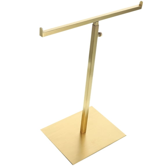 HEALEEP Adjustable Metal Handbag Display Rack Stand Organizer for Bags and Purses, and Space-Saving Storage Solution