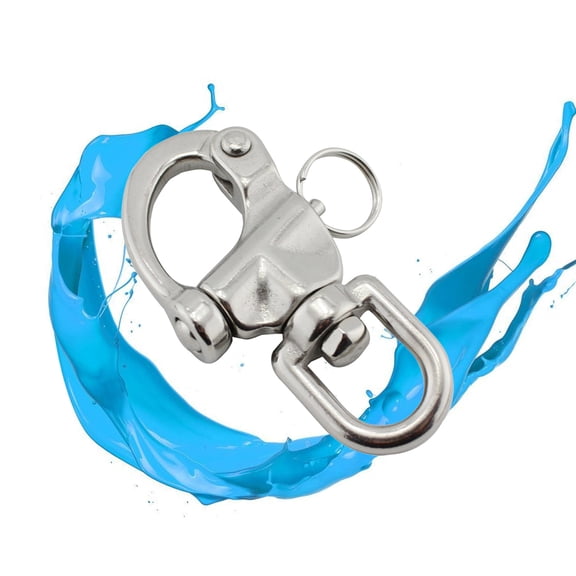 HEALEEP Quick Release Snap Shackle 1Pcs Stainless Steel for Outdoor Equipment and Activities
