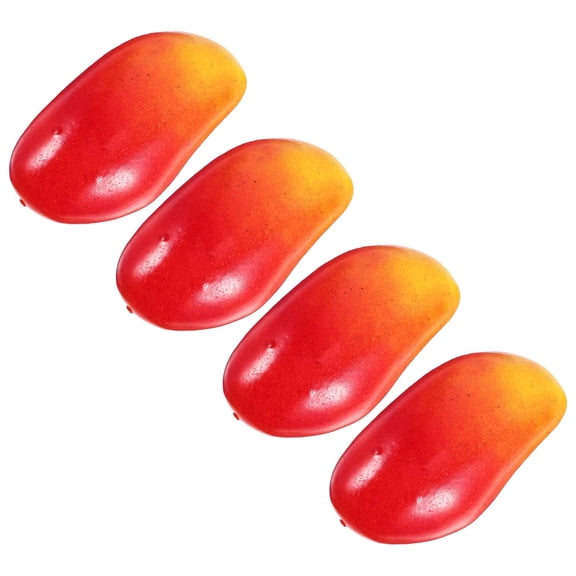 HEALEEP Realistic Artificial Mango Fruit Decorations, Multi-Piece Set for Home, Office, Party, and Event Display Accents