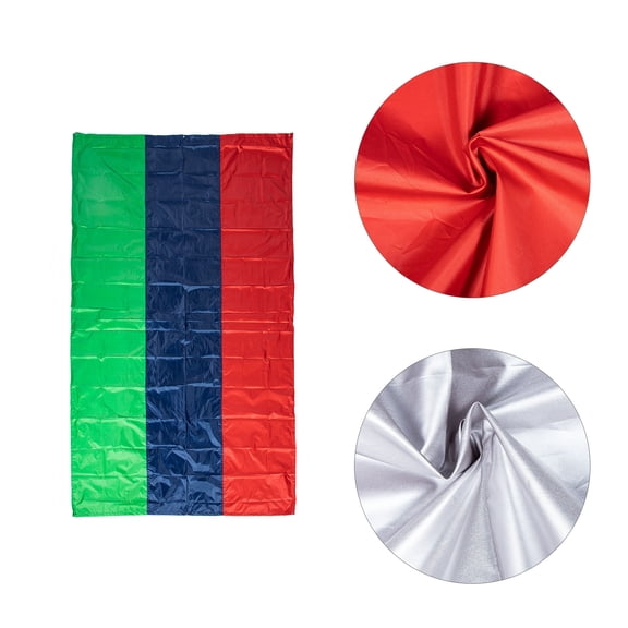 HEALEEP Red Oxford Cloth Tarp for Playground Set, 1 Piece Sun Shade Cover, Outdoor Yard Playset Accessory