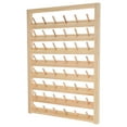 thumbnail image 1 of HEALEEP Sewing Thread Rack 1 Set Wooden Spool Holder For Home Users Khaki 17.3x12x1.4in, 1 of 8