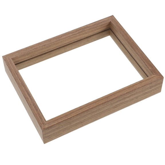 HEALEEP 8-Inch Glass Frame for Dried Flowers, Ideal Home Decor with Texture and Elegant Design