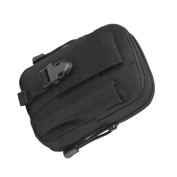 HEALEEP Stylish Fanny Pack Black Lightweight Hands Free for Necessities