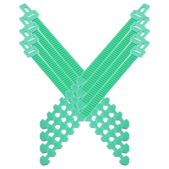 HEALEEP Tree Support Straps with Strong PE Material for Daily Use Dark Green 8 Pieces Adjustable Size