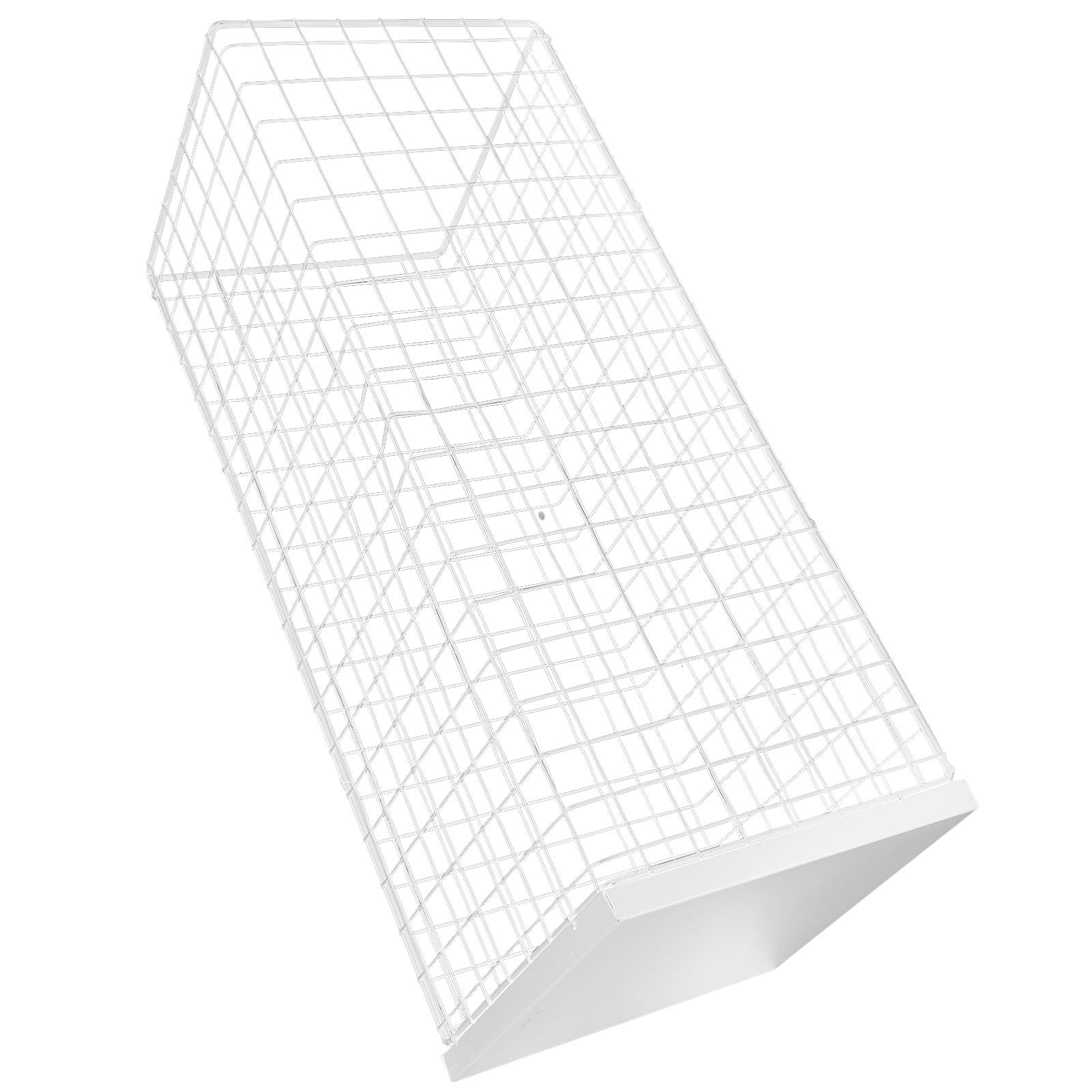 HEALEEP Umbrella Stand Holder for Household Made of Iron White Color with Water Retention Area 7.87 Inches