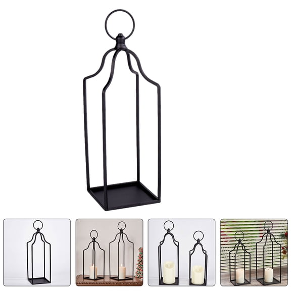 HEALEEP Wedding Candlestick Decoration Vintage Metal Holder