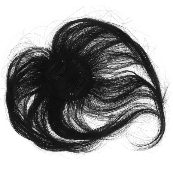 HEALEEP  Wiglets Hairpieces for Thinning Short Topper Wigs Women Women's Mother Black