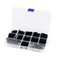 thumbnail image 1 of HEALEEP Wire Jumper Crimp Cable Pin Connector Header Housing Kit 620Pcs for Connector Cables in Black, 1 of 8