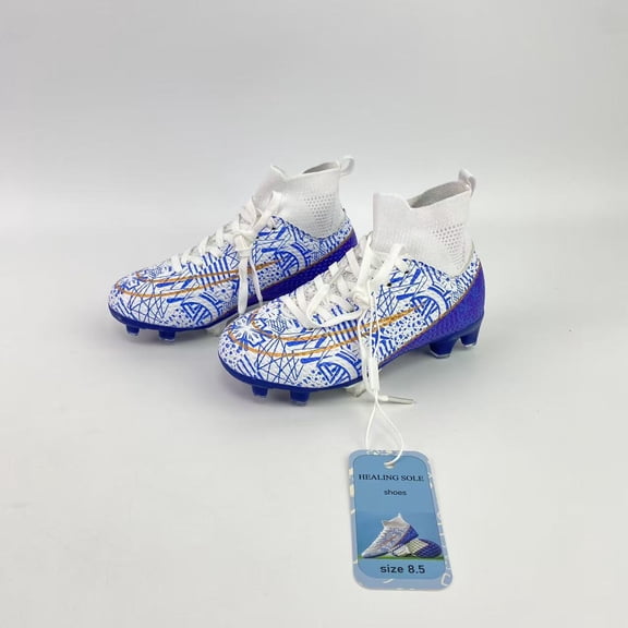 HEALING SOLE Shoes,Men's Sneaker,Soccer Cleats for Mens Womens Indoor Soccer Shoes Unisex Baseball Turf Shoes Youth Rugby Shoes Adult - SIZE:8.5