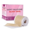 thumbnail image 1 of Medical Grade Silicone Scar Sheets – Non-Irritating Silicone Scar Strips for Surgical Scars,  Tummy Tuck & Keloid Appearance – Soft Gel Scar Sheets, 1.6 in x 60 in, 1 of 7