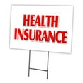 thumbnail image 1 of HEALTH INSURANCE 12"x16" Yard Sign & Stake outdoor plastic  window | Advertise Your Business | Stake Included Image On Front Only | Made in The USA, 1 of 3