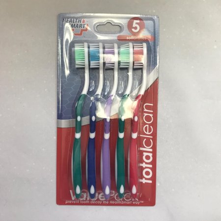 HEALTH SMART TOOTHBRUSH 5PK SOFTBRISTLES