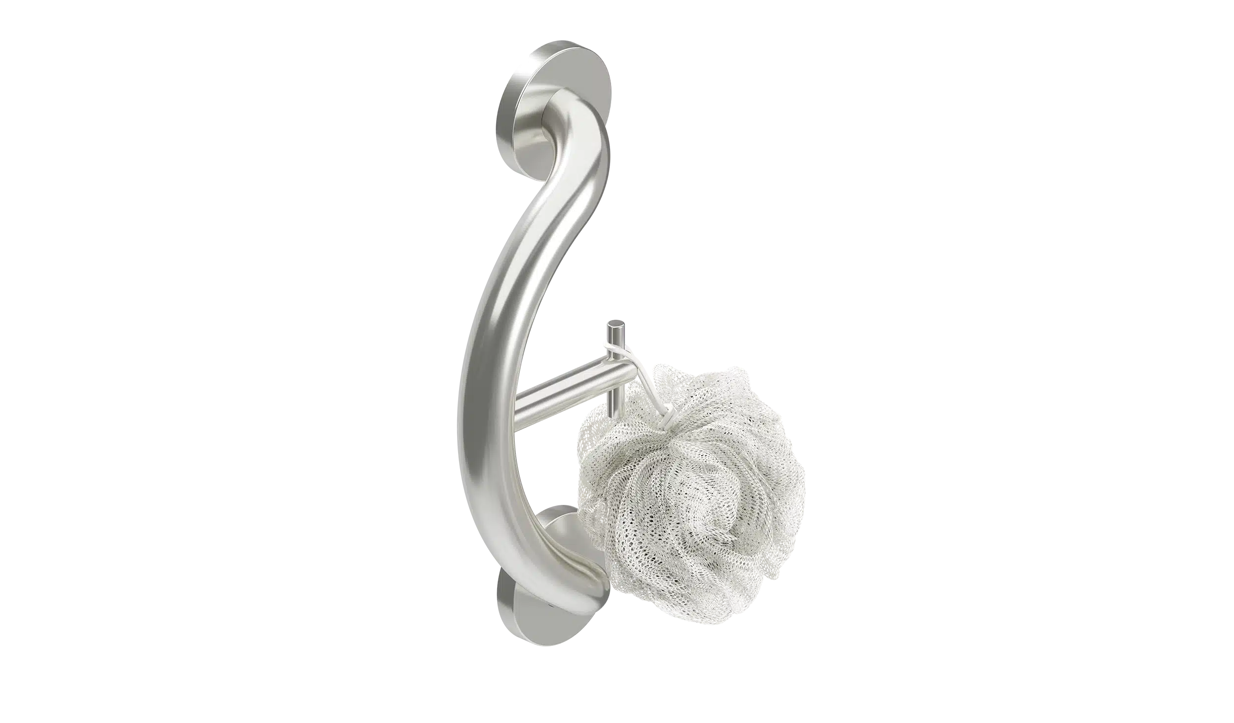 HEALTHCRAFT Towel & Robe Hook, ADA Compliant Grab Bar, Bath And Shower ...