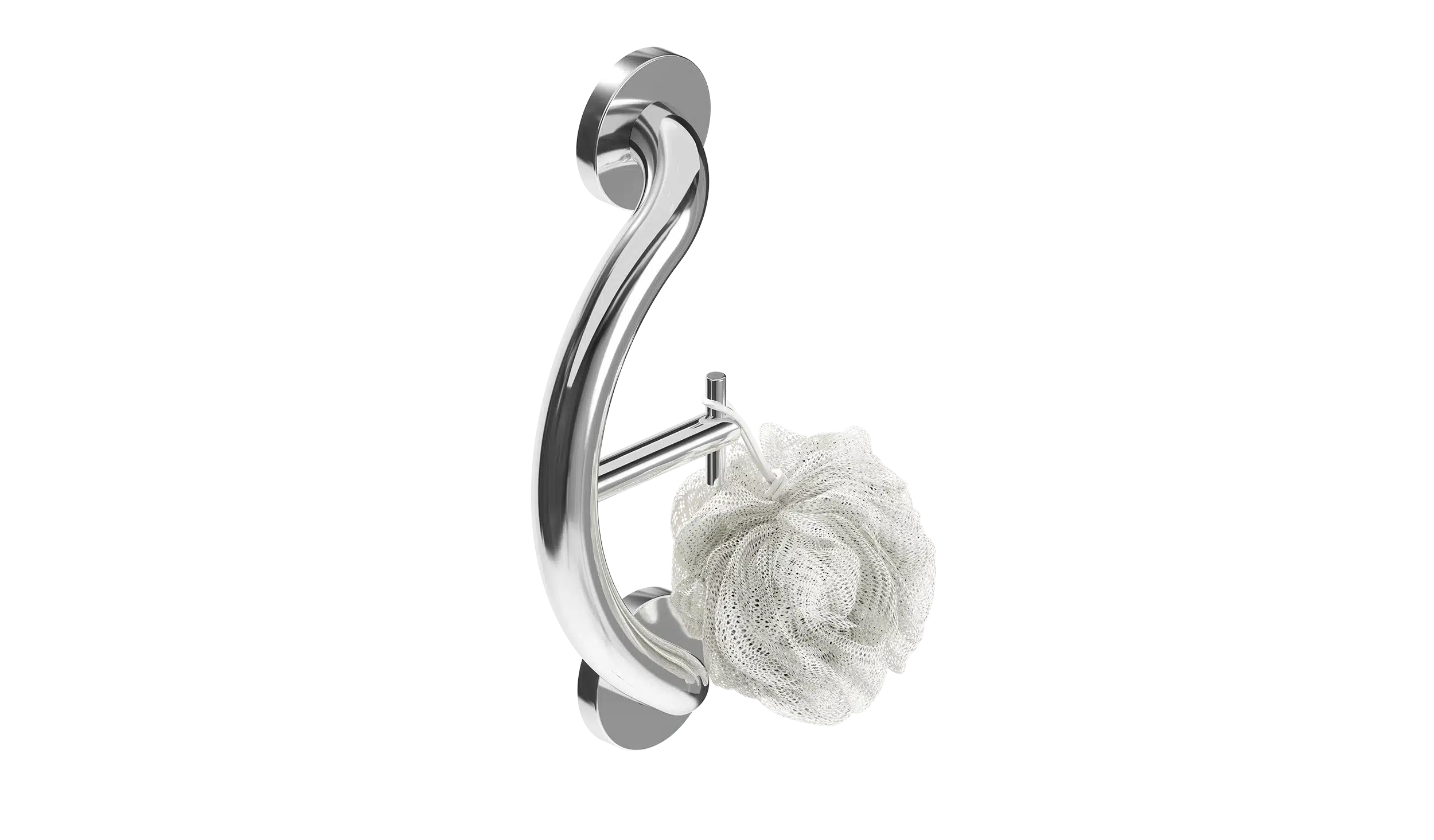 HEALTHCRAFT Towel & Robe Hook, ADA Compliant Grab Bar, Bath And Shower ...