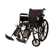 Healthline Lightweight Folding Transport Wheelchair