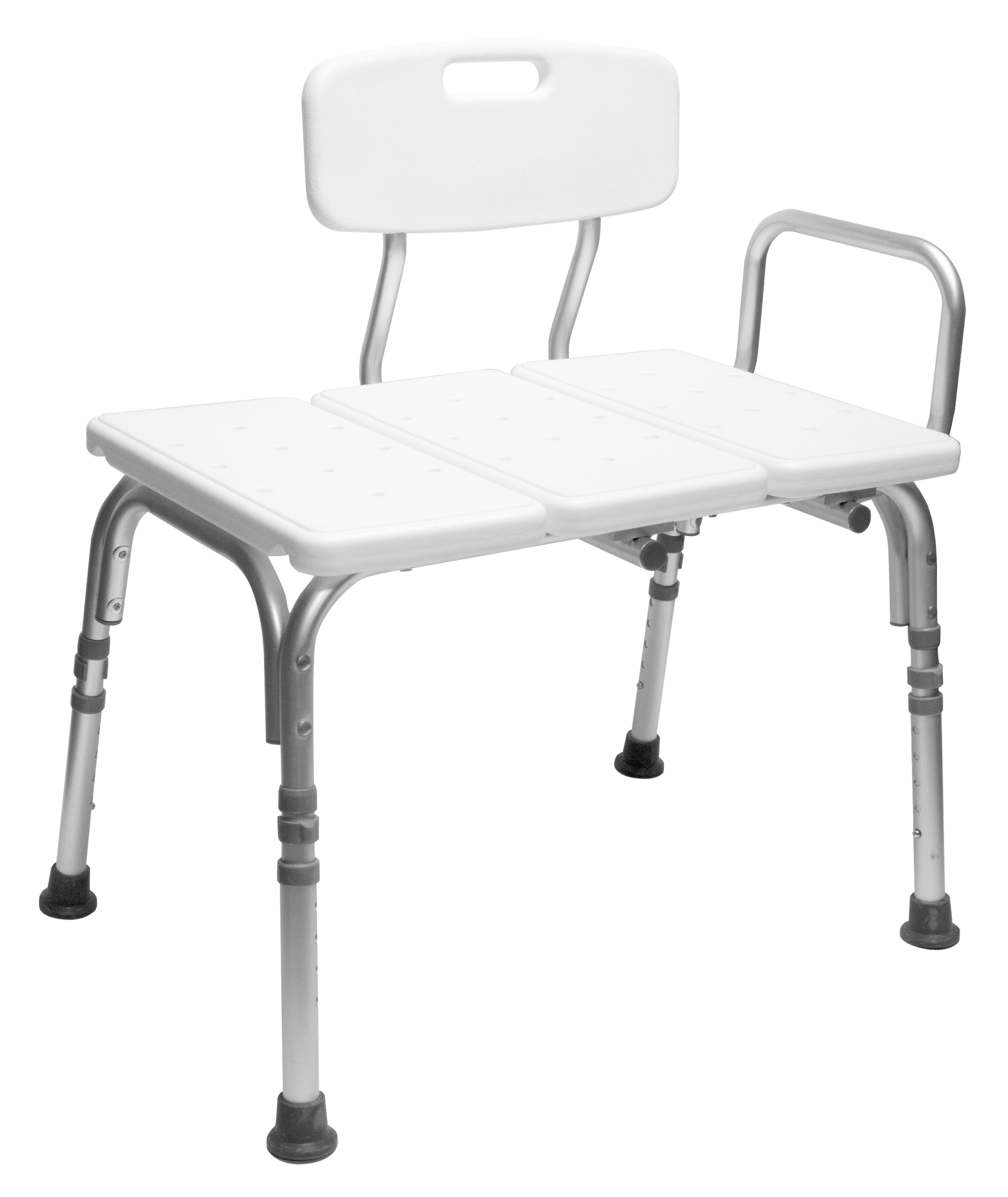Aquasense Adjustable Bath and Shower Chair with NonSlip Comfort Seat