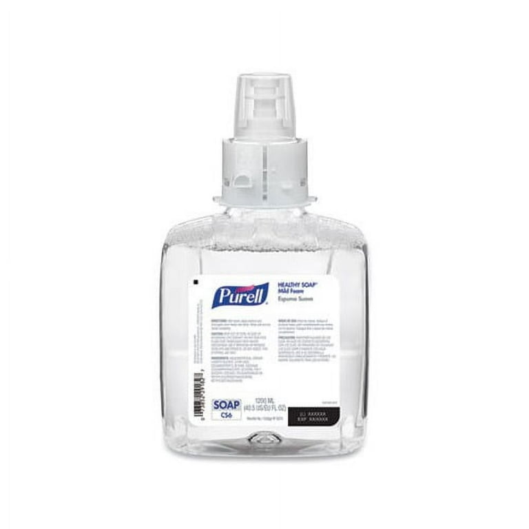 HEALTHY SOAP Mild Foam, For CS6 Dispensers, Fragrance-Free, 1,200 mL, 2/Carton HEALTHY SOAP Mild Foam, For CS6 Dispensers, Fragrance-Free, 1,200 mL, 2/Carton