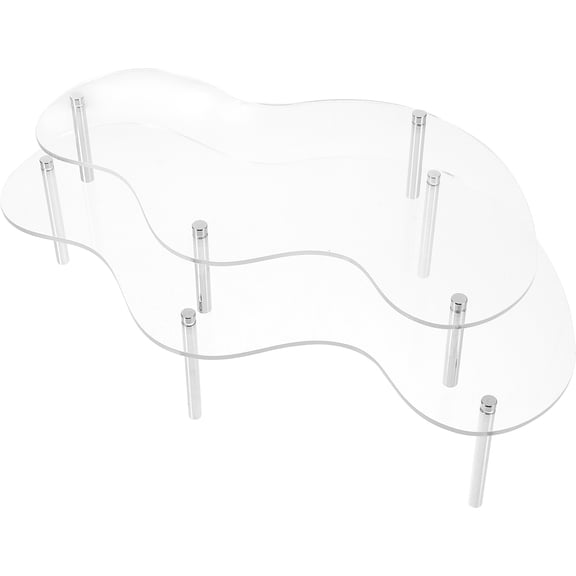HEANUJJ 1 Set Clear Acrylic Cake Display Model for Tea Party Decoration