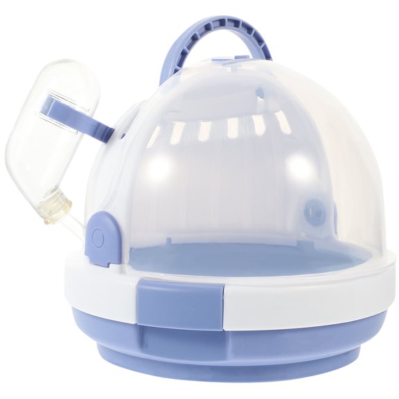 HEANUJJ Lavender Plastic Hamster Travel Box with Ventilation for Small Pet Storage