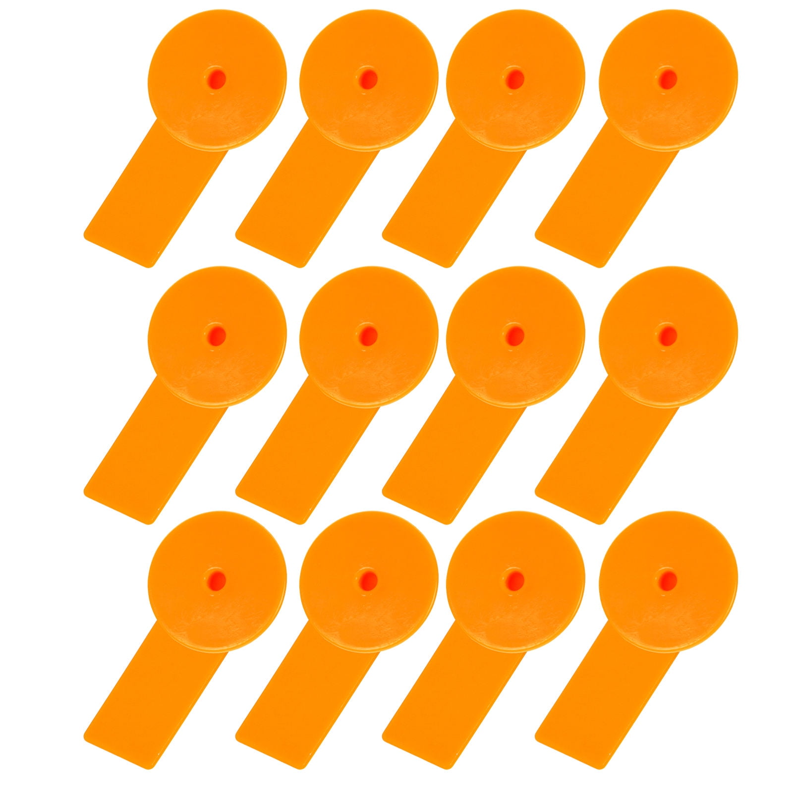 HEANUJJ 100 Sets Orange TPU Livestock Ear Tags for Cattle ...