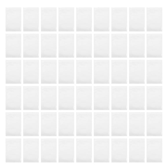 HEANUJJ 100Pcs Clear Shipping Label Pouches with Adhesive Back for Easy Use