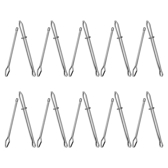 HEANUJJ Durable Iron Drawstring Threader Tool for Quick and Easy Threading 10Pcs