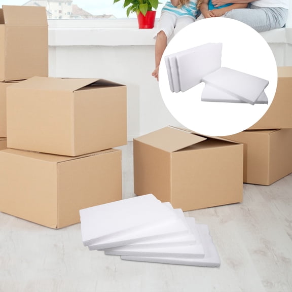HEANUJJ 10pcs Shipping Foam Boards for Cushioning and Packing Support