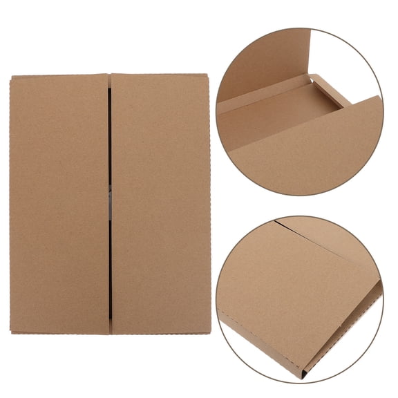 HEANUJJ 10Pcs Small Packing Boxes for Bulk Shipping Vinyl Records Cd Dvd Mailers
