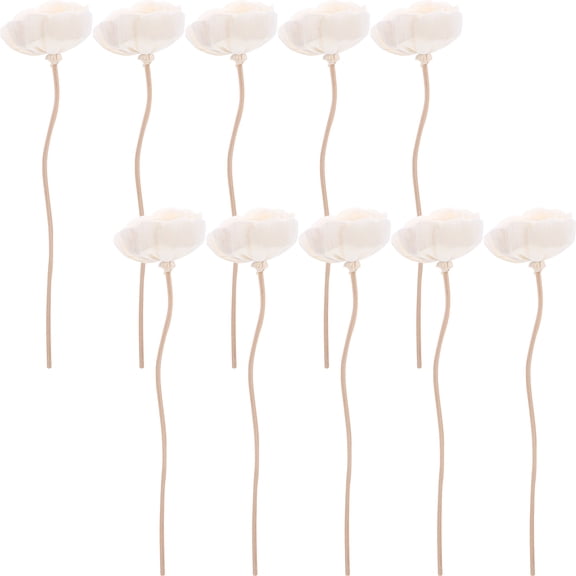 HEANUJJ Reed Diffuser Sticks Khaki Rattan for Quick Scent Release Home Decor