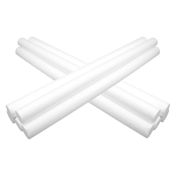HEANUJJ 10pcs White Anti Vibration Foam Rods Packing Inserts for Daily Use Shipping and Transport Protection