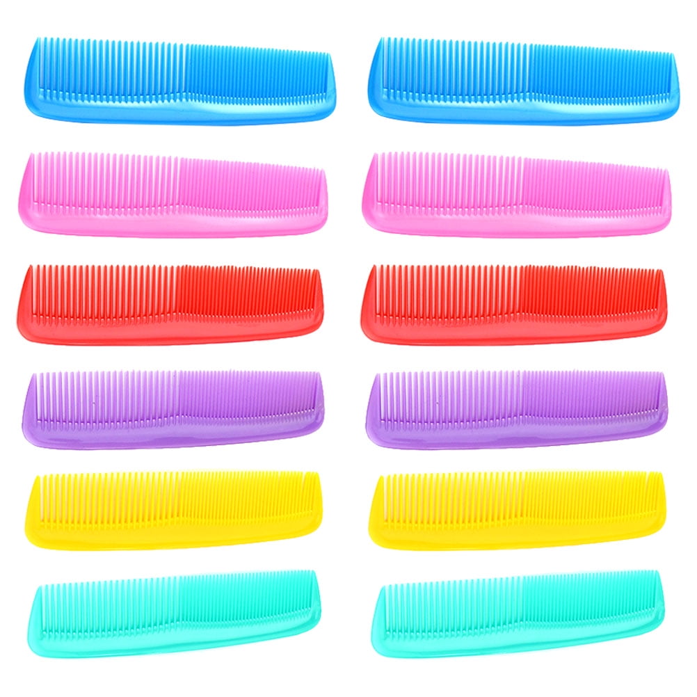 HEANUJJ 12PCS Hair Styling Combs for Hairdressing Assorted Color for ...