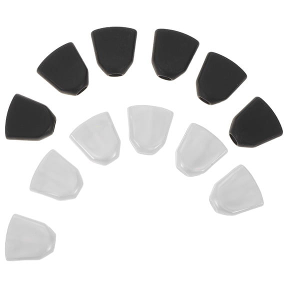 HEANUJJ 12Sets Guitar Tuning Peg Buttons Assorted Color Easy Replacement for Acoustic Guitar Parts