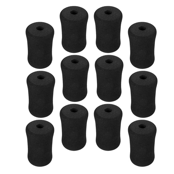 HEANUJJ Gym Exercise Equipment Black Sponge Tubes for Leg Curl Machines