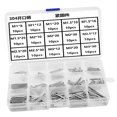 Detailing Pin HEANUJJ 150Pcs Plated Silver Split Cotter Pins Stainless Steel ...